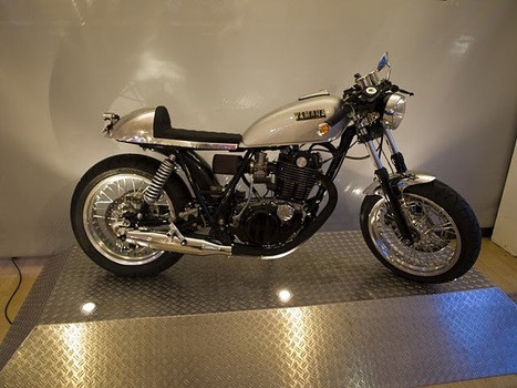 Yamaha SR500 - "moondust Racing Team" | Vintage Motorbikes | Scoop.it