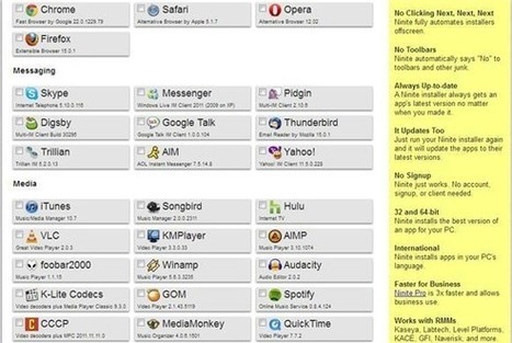 Review: Ninite turns setting up a new computer into a quick, painless process | Best Freeware Software | Scoop.it