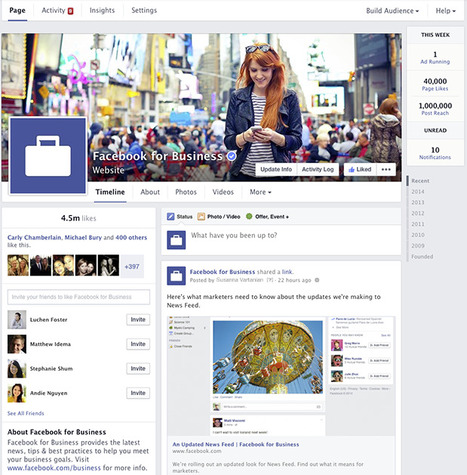 Facebook Page: nouveau look, Hallelujah ! | CONNECTED! | Scoop.it