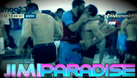 I calciatori Víctor Soto e Alejandro Quintana si baciano in bocca in diretta nello spogliatoio! #VIDEO | JIMIPARADISE! | Scoop.it