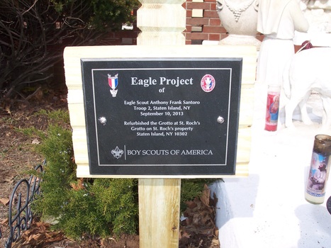 1st NYC Eagle Scout Service Project Marker installed | Boy Scouts of America | Scoop.it