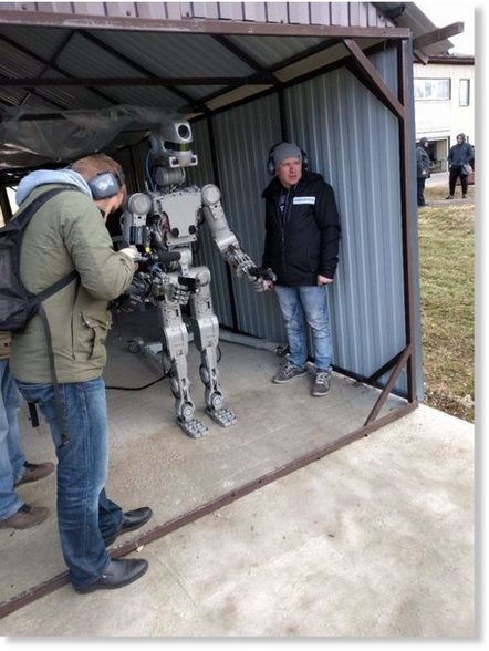 &laquo; Fedor &raquo;, le robot humano&iuml;de russe | DEFENSE NEWS | Scoop.it