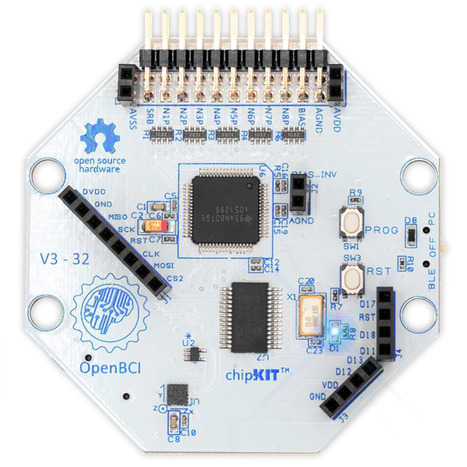 Cyton Biosensing Board (8-channels) | Brain Computer Interfaces & connected medical devices | Scoop.it