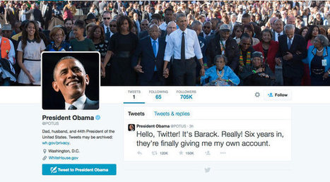 Obama’s Twitter Debut, @POTUS, Attracts Hate-Filled Posts | Communications Major | Scoop.it