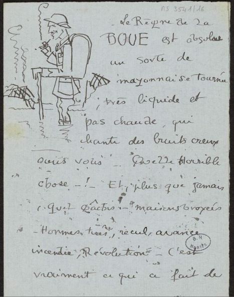 Lettre du 20 février 1917. Jacques Vaché dans la Grande Guerre. | Autour du Centenaire 14-18 | Scoop.it