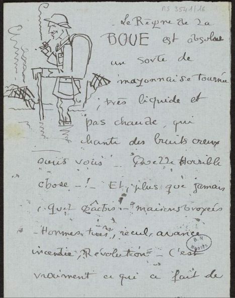 Lettre du 20 février 1917. Jacques Vaché dans la Grande Guerre. | Histoire 2 guerres | Scoop.it