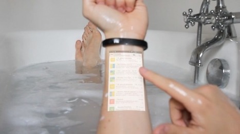 Convierten un brazo humano en una pantalla táctil | Formación, Aprendizaje, Redes Sociales y Gestión del Conocimiento en Ciencias de la Salud 2.0 | Scoop.it