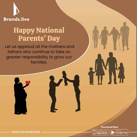 National Parents' Day images, Poster, and Videos | Brands.live | Scoop.it