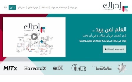 Arabic MOOC platform Edraak launches to bring quality education to… | E-pedagogie, apprentissages en numérique | Scoop.it