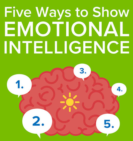 Five Ways to Show Emotional Intelligence Infographic | 212 Careers | Scoop.it