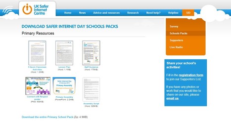 Schools Packs - UK Safer Internet Centre | 21st Century Learning and Teaching | Scoop.it