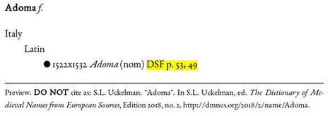 Mystery Monday: Adoma | Name News | Scoop.it