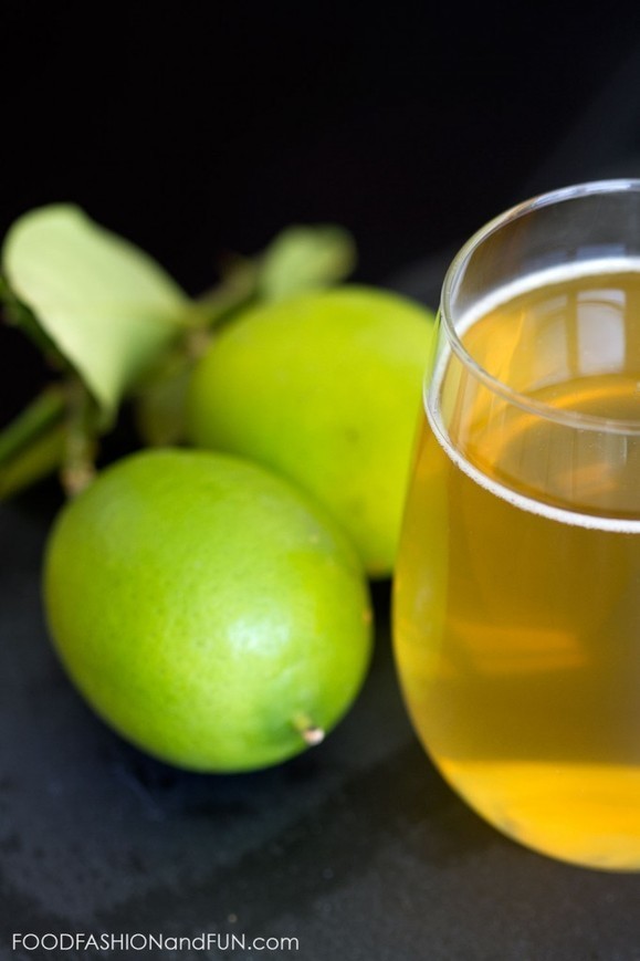 Sparkling Green Tea Cocktail Passion for Cook...