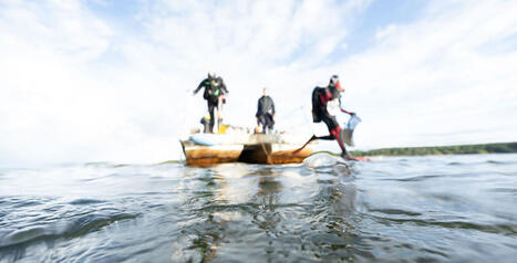 Une nouvelle campagne archéologique dans le lac de Sanguinet | Landes | Scoop.it