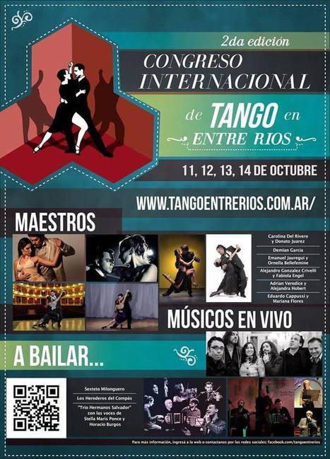 Congreso Internacional de Tango en Entre Ríos | Mundo Tanguero | Scoop.it