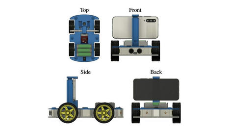 Cómo construir un robot con componentes baratos y el apoyo de un smartphone | tecno4 | Scoop.it