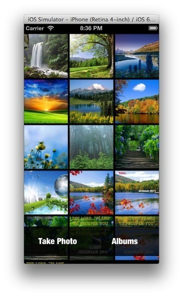 iPhone Programming Tutorial: Creating An Image Gallery Like Over ... | Image Effects, Filters, Masks and Other Image Processing Methods | Scoop.it