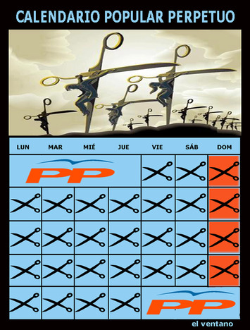 el ventano: El calendario perpetuo del Partido Popular | Partido Popular, una visión crítica | Scoop.it