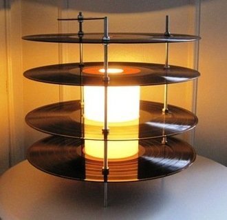 Vinyl record lamps | 1001 Light ideas ! | Scoop.it