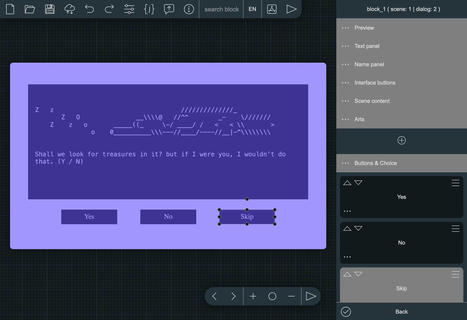 Tuesday JS Release 1.2 ASCII Art - Tuesday JS visual novel engine by Kirill Live | ASCII Art | Scoop.it