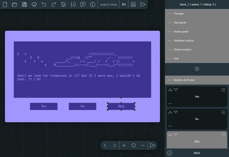 Tuesday JS Release 1.2 ASCII Art - Tuesday JS visual novel engine by Kirill Live | ASCII Art | Scoop.it