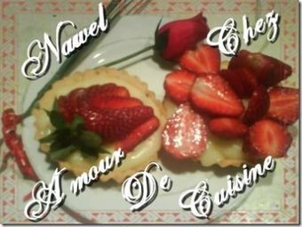 Tartelettes de fraise a la creme mousseline de Nawel | recettes pour le dessert : gateaux, desserts et patisseries, boissons rafraichissantes ou boissons chaudes selon la saison | Scoop.it