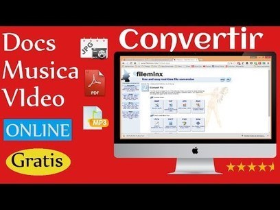 Convertir Documentos Imágenes Música Vídeo Online Gratis | TIC & Educación | Scoop.it