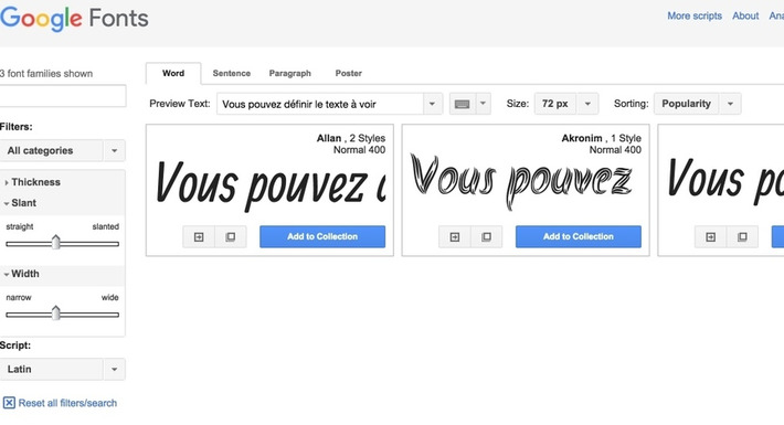 Google Fonts vous offre des typos gratuites - Les Outils Google | TIC, TICE et IA mais... en français | Scoop.it