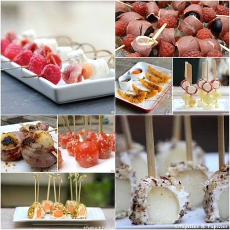 Apéritif dinatoire : idées recettes | La Gastronomie | Scoop.it