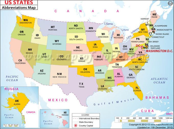 us-states-map-list-of-usa-states-with-abbrevi