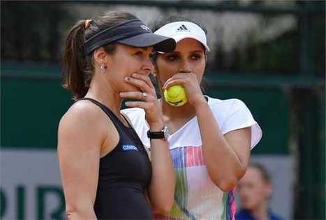 467px x 315px - Sania Mirza-Martina Hingis storm into third rou...