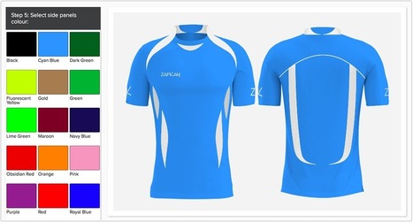 design your own football shirt