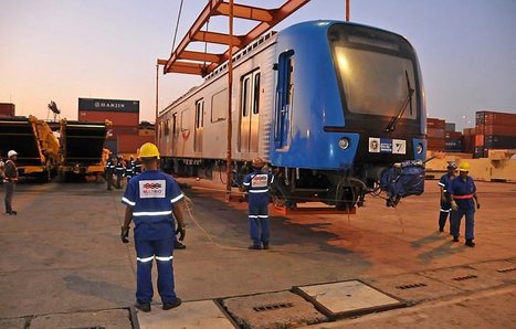 Rio de Janeiro SuperVia recebe o primeiro trem chinês | Notícias-Ferroviárias Português | Scoop.it