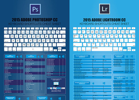 Ultimate Cheat Sheets for Photoshop and Lightroom | photoshop ressources | Scoop.it