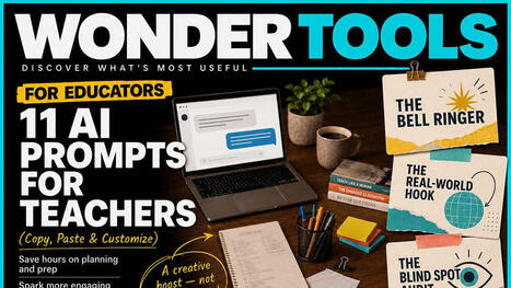11 AI prompts for teachers to save time this semester | Education 2.0 & 3.0 | Scoop.it