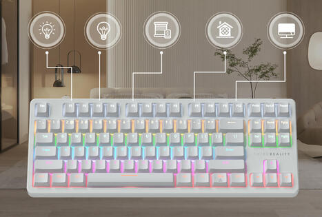 Matter-enabled Smart Mechanical Keyboard MK1 targets Smart Home users - CNX Software | Embedded Systems News | Scoop.it