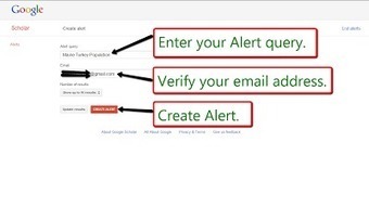 How to Create Google Scholar Alerts | iGeneration - 21st Century Education (Pedagogy & Digital Innovation) | Scoop.it
