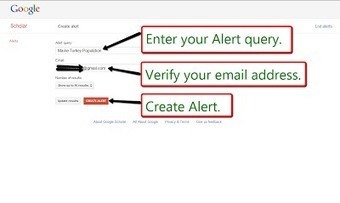 How to Create Google Scholar Alerts | iGeneration - 21st Century Education (Pedagogy & Digital Innovation) | Scoop.it