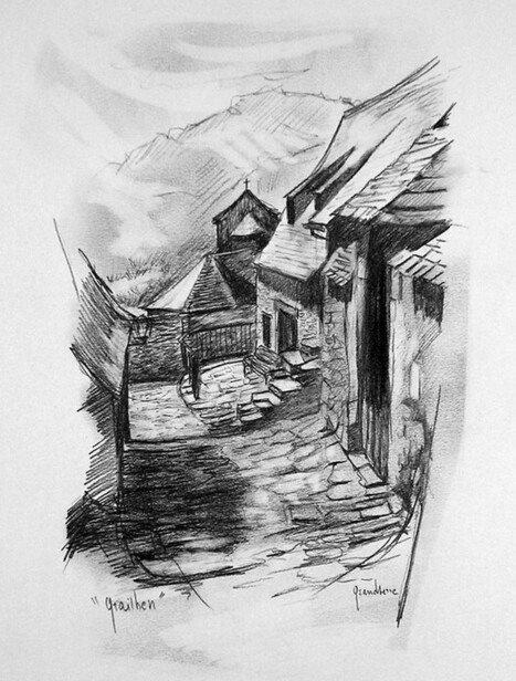 Un beau coup de crayon sur Aure et environs | Aure-Sobrarbe | Vallées d'Aure & Louron - Pyrénées | Scoop.it