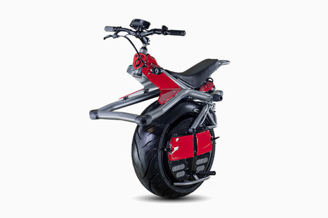 One-Wheeled Electric Motorcycle | Gadgets I lust for | Scoop.it