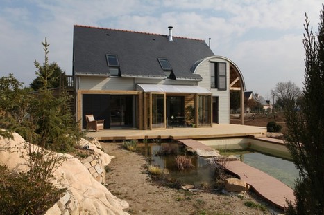 Ngôi nhà với kiến trúc xanh ở Brittany | Architecture, maisons bois & bioclimatiques | Scoop.it