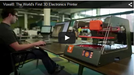 Una impresora 3D que también imprime la electrónica dentro del plástico | tecno4 | Scoop.it
