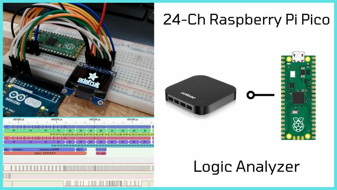Raspberry Pi Pico as a 24-Channel Logic Analyze...