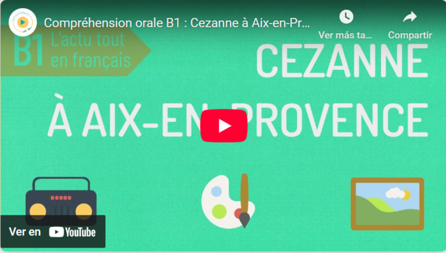 Cezanne à Aix-en-Provence B1 | POURQUOI PAS... EN FRANÇAIS ? | Scoop.it