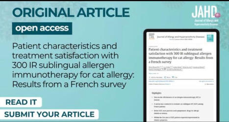 #catallergy #jahd #allergenimmunotherapy | Luciana Tanno | Allergy (and clinical immunology) | Scoop.it