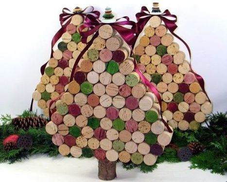 10 mini alberi di Natale a costo zero dal riciclo creativo | Consumo Critico, Decrescita, Riuso e Riciclo Creativo | Scoop.it