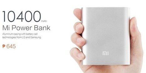 mi powerbank 10400 lazada