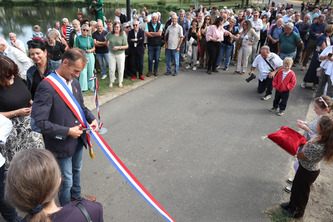 En images dans les Landes&nbsp;: un public nombreux &agrave; Brocas-les-Forges, lors de la journ&eacute;e d&rsquo;inaugurations c&eacute;l&eacute;brant les retrouvailles avec l&rsquo;embl&eacute;matique &eacute;tang | Landes - Conseils municipaux & communautaires | Scoop.it