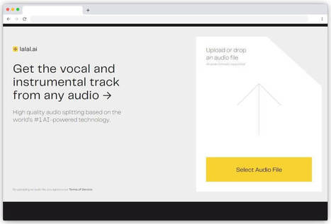 Separar voces de instrumentos de un archivo de audio gratis | Education 2.0 & 3.0 | Scoop.it