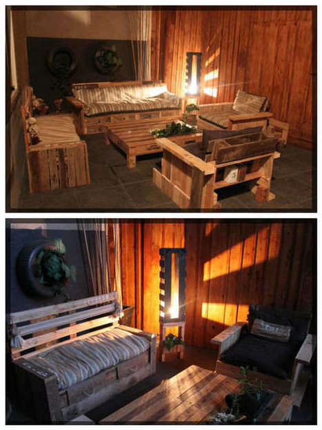 Pallets Summer Corner | 1001 Pallets ideas ! | Scoop.it